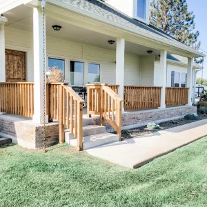 Custom porch