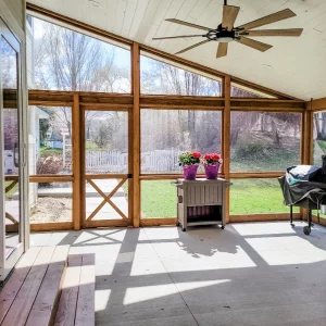 Sunroom in home