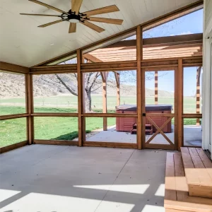 Sunroom in home